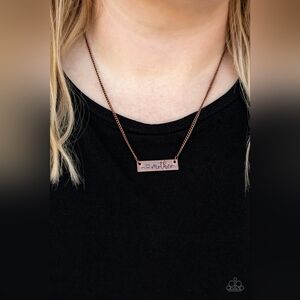 Joy of Motherhood Copper Necklace